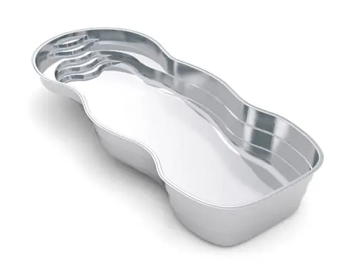 Caribbean-40 The Caribbean™ Fiberglass Pool 3D image