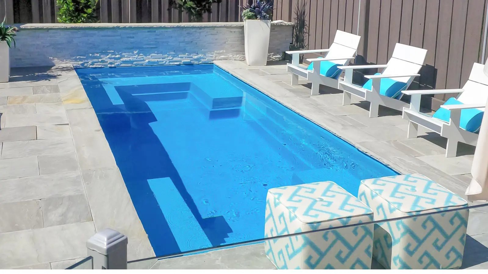 Leisure-Pools-Pinnacle-Fiberglass-Pool-Model-Hero The Palladium Plunge™, a fiberglass pool design manufactured by Leisure Pools
